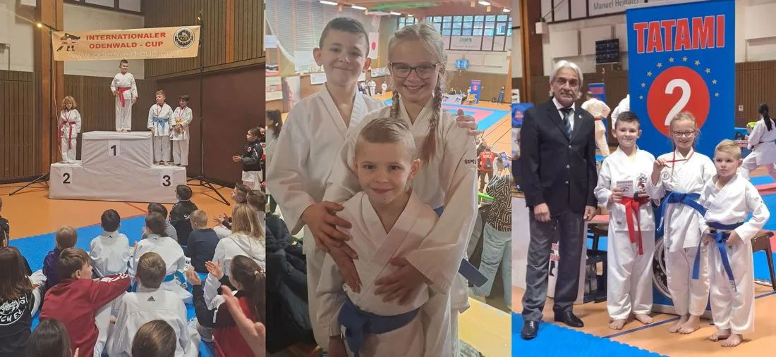 Karate: Bruchköbel überzeugt beim Odenwaldcup