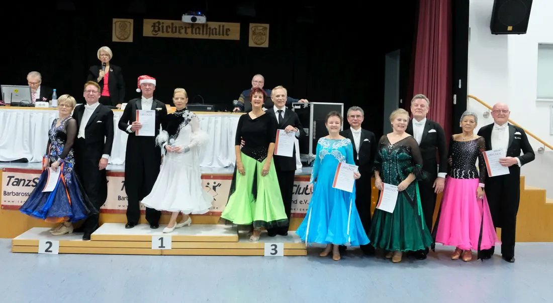 TSC Biebergemünd: Erika und Herbert Frieß gewinnen 8. Nikolaus-Tanzturnier