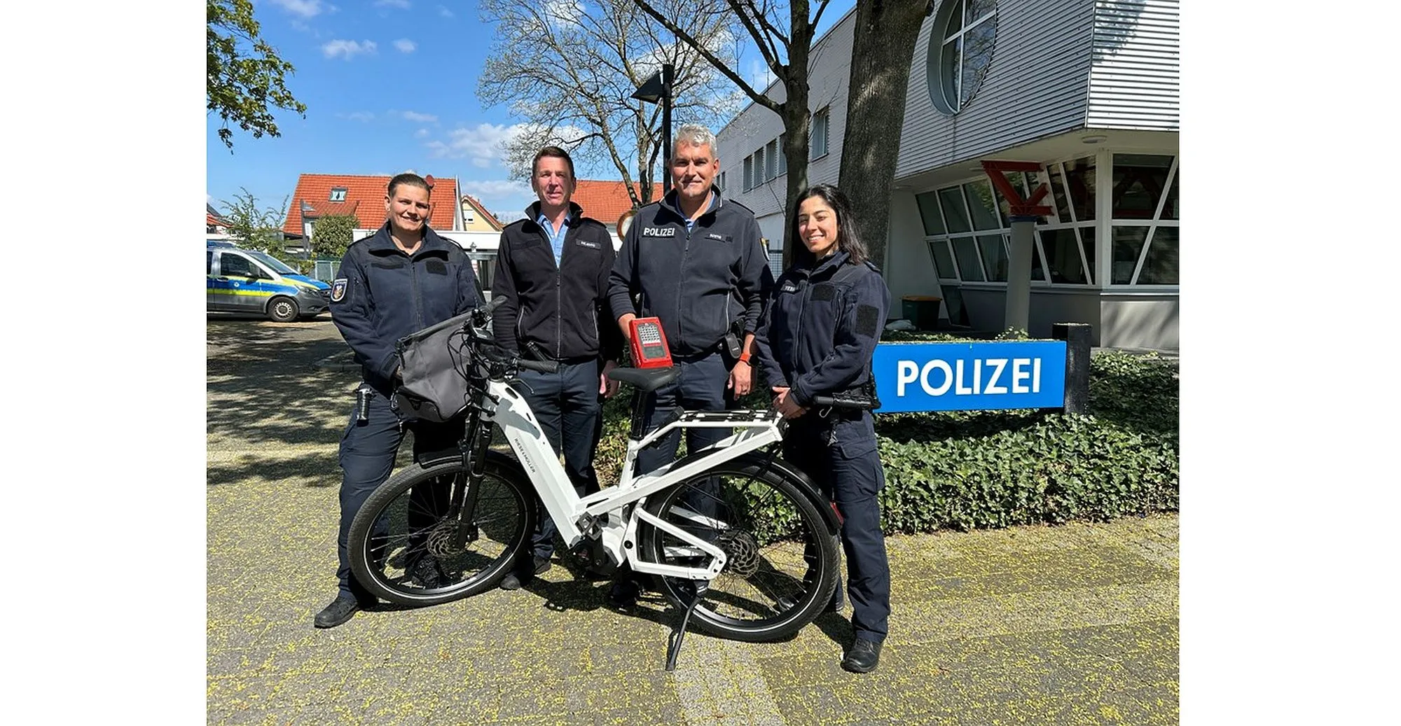 An drei Tagen 112 Fahrräder und Pedelecs codiert