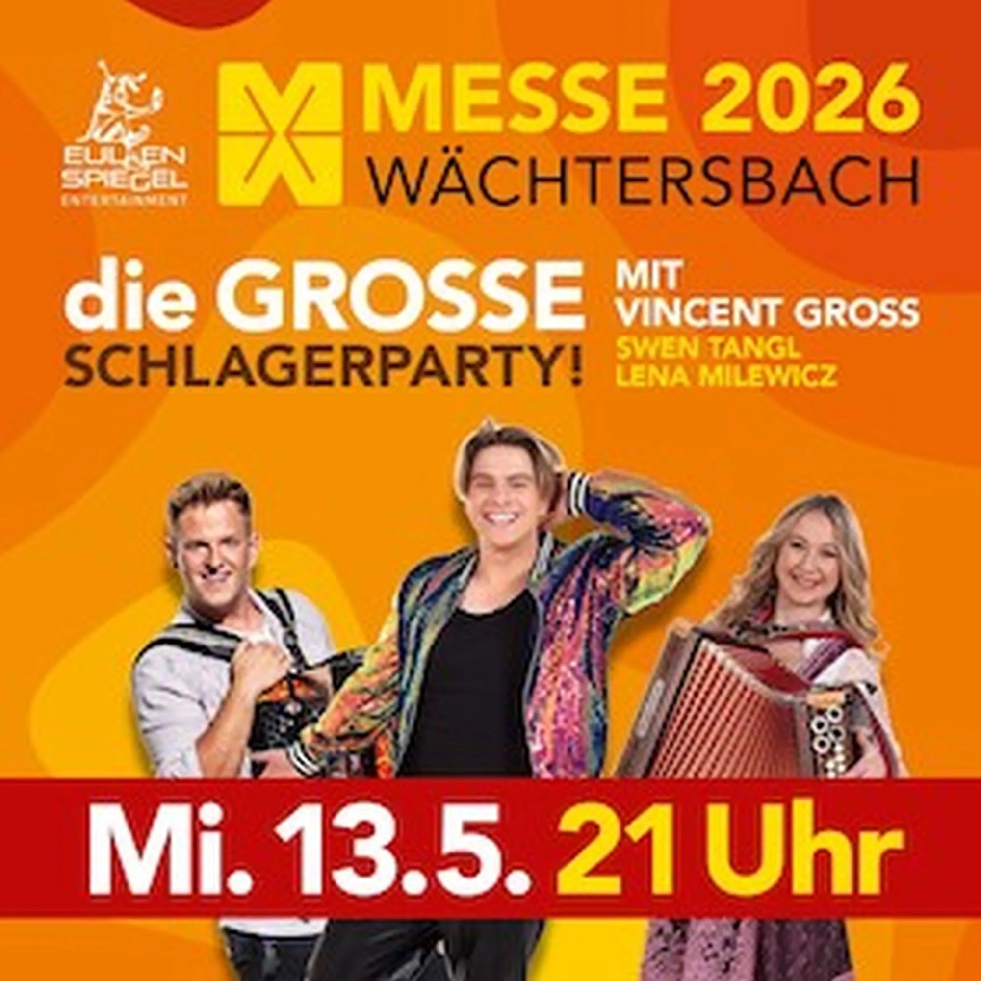 Vincent Gross - die GROSSE Schlagerparty! - Vincent Gross - Lena Milewicz - Swen Tangl