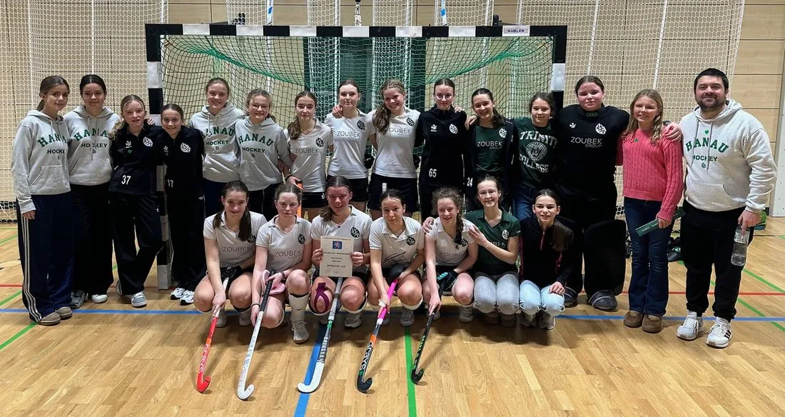 1. Hanauer THC: Weibliche Hockey U14 ist Vize-Hessenmeister