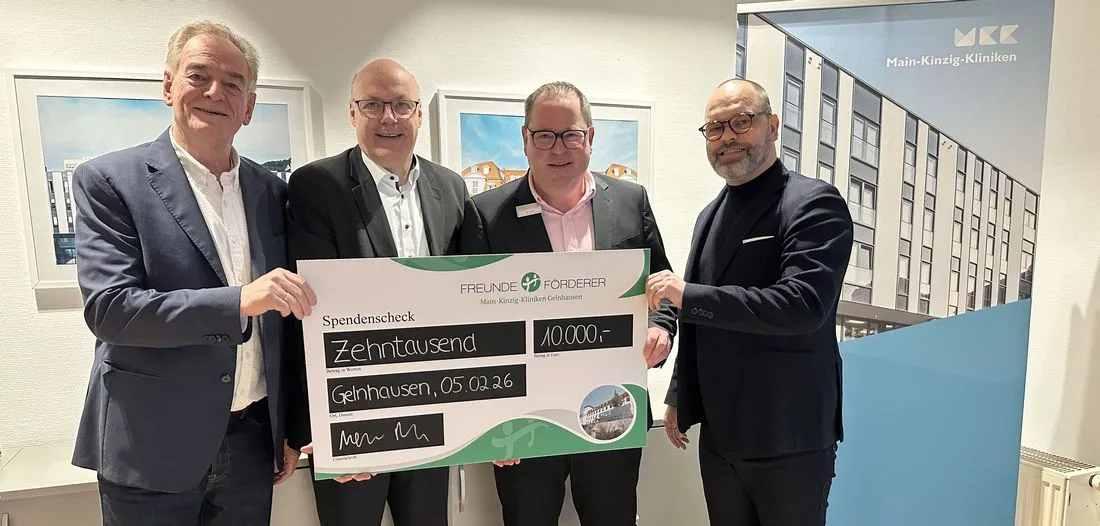 10.000 Euro für die Palliativstation in Schlüchtern