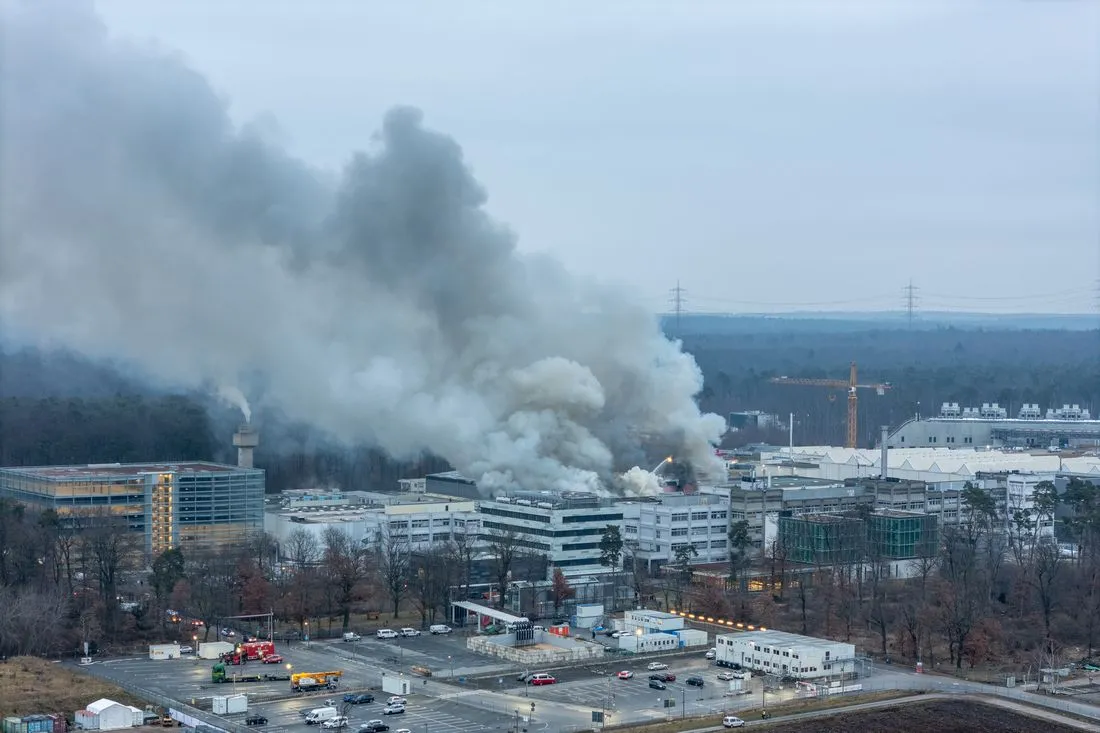 Darmstadt: Großbrand beim GSI Helmholtzzentrum für Schwerionenforschung
