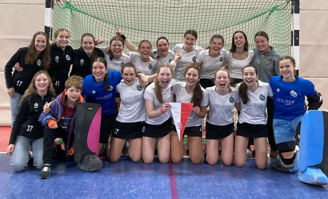1. Hanauer THC: Weibliche U16 ist Hessenmeister