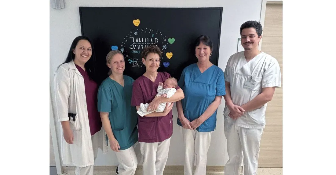 Main-Kinzig-Kliniken Gelnhausen: Emil ist das Neujahrsbaby 2026