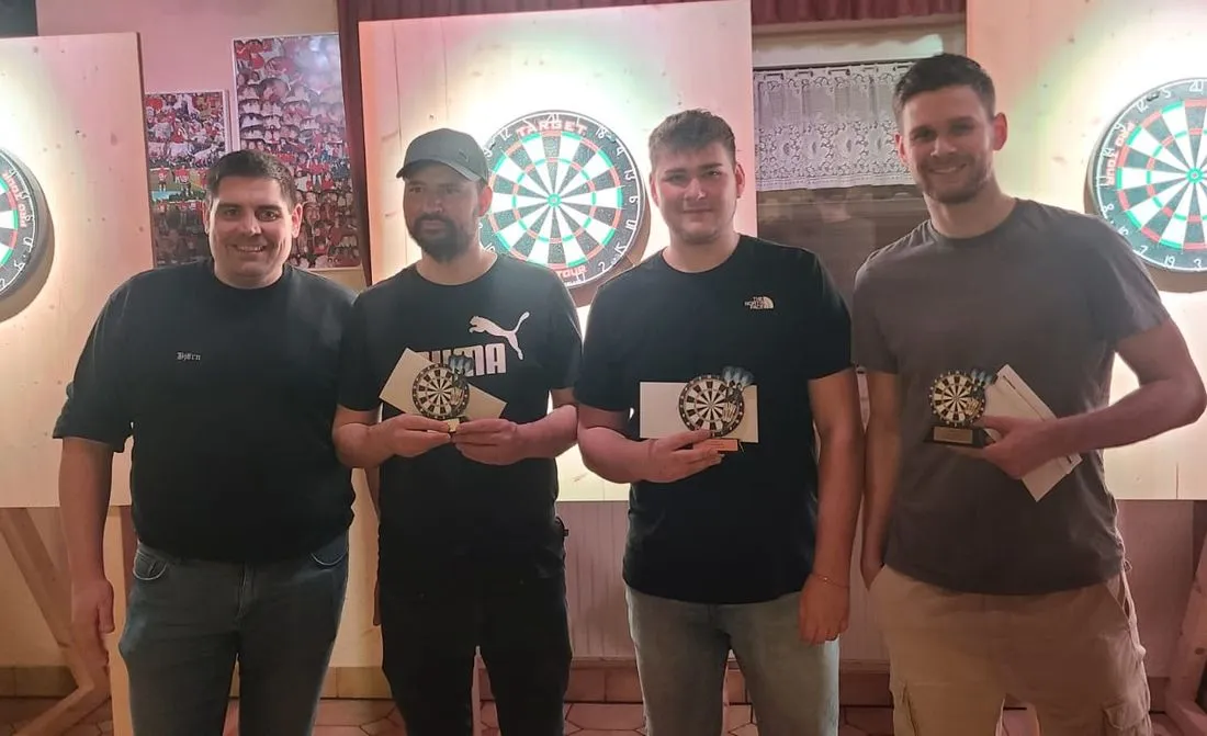 Großes Dart-Turnier: Sotzbacher Sportheim wird zum "Ally Pally"