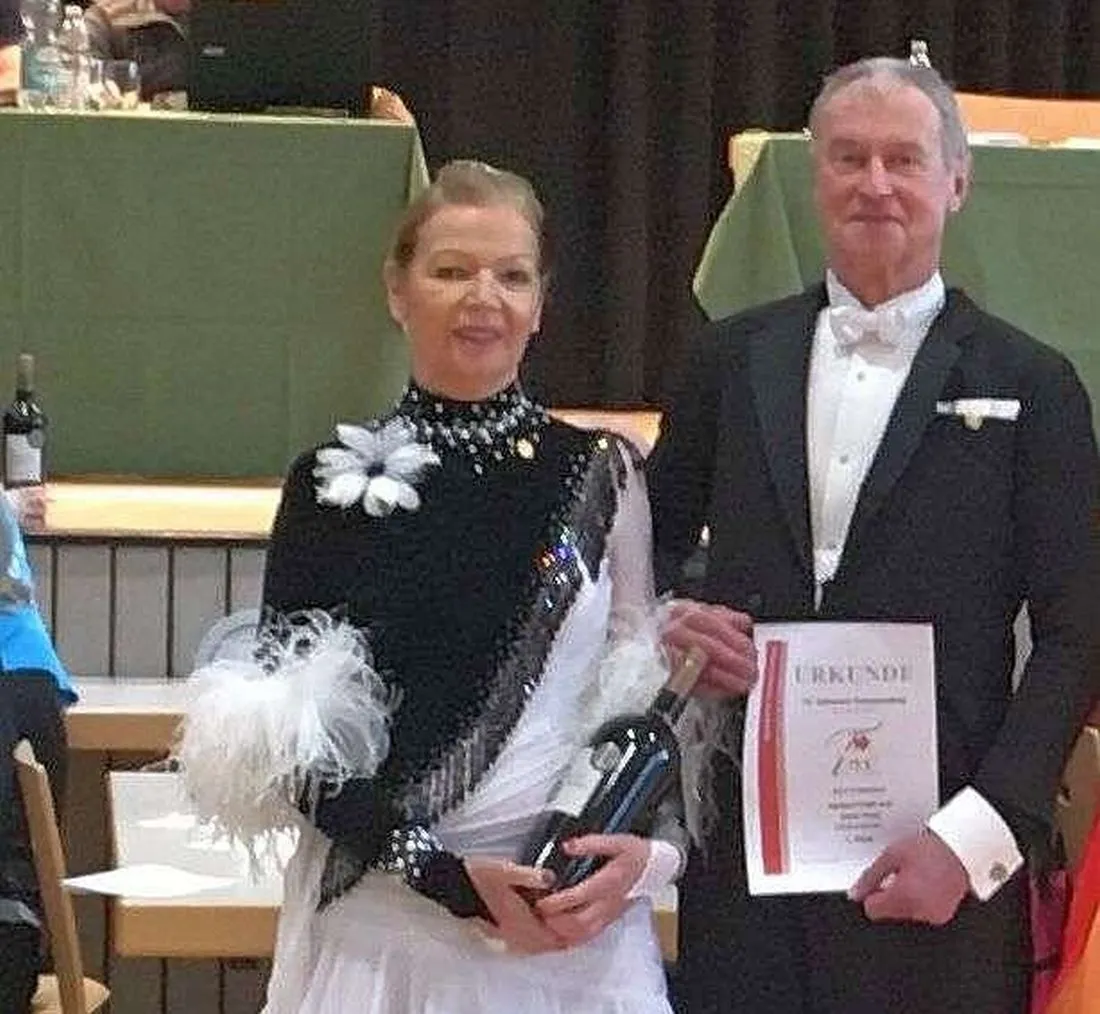 Gold für Tanzpaar Erika und Herbert Frieß