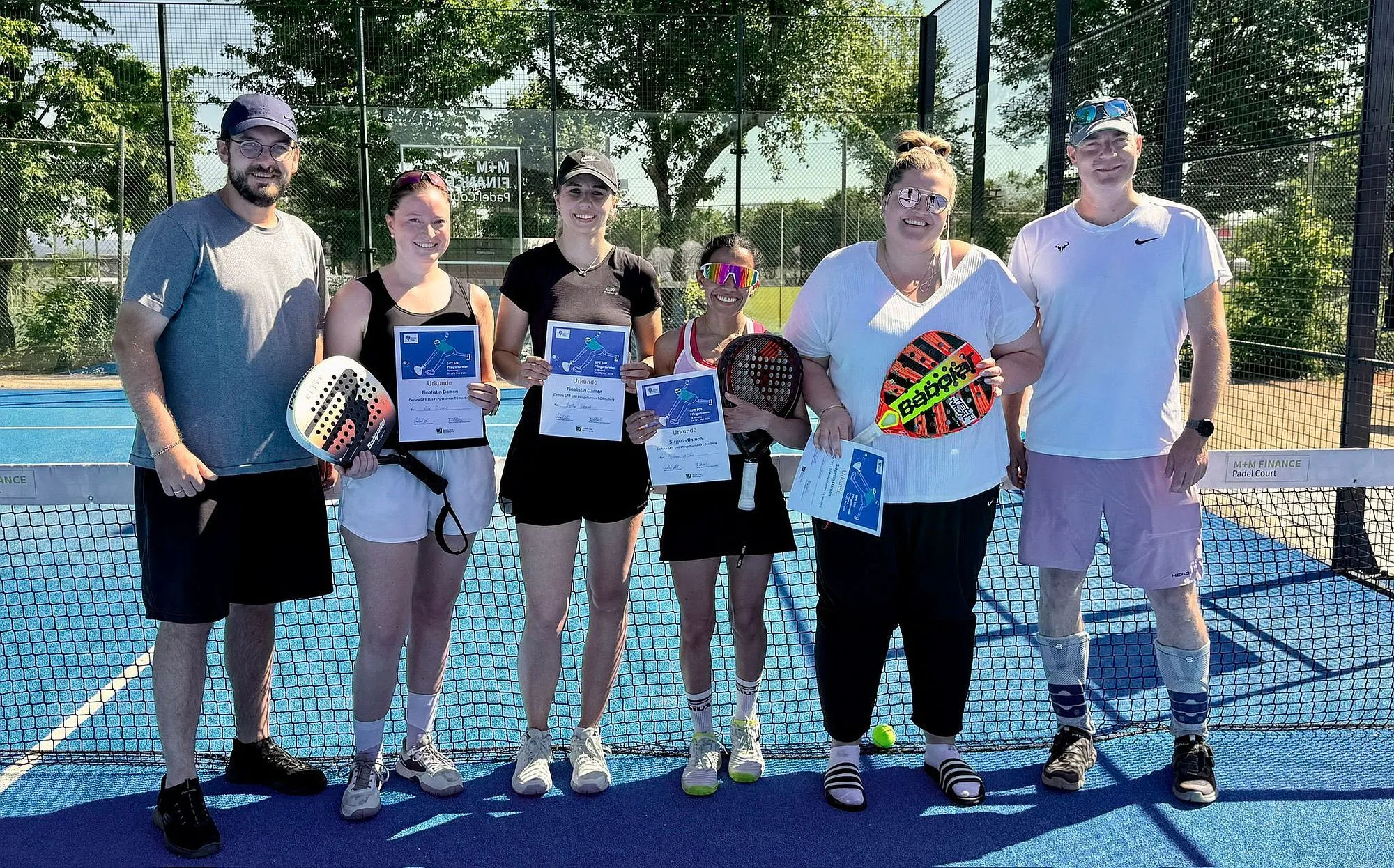TC Neuberg: Auftakt in die Padel-Turniersaison