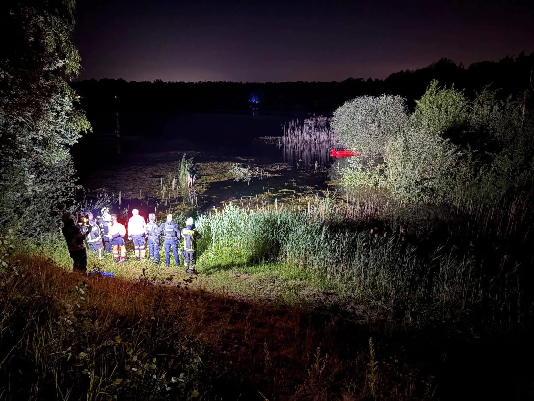 Hessen: Mann aus See in Heusenstamm gerettet