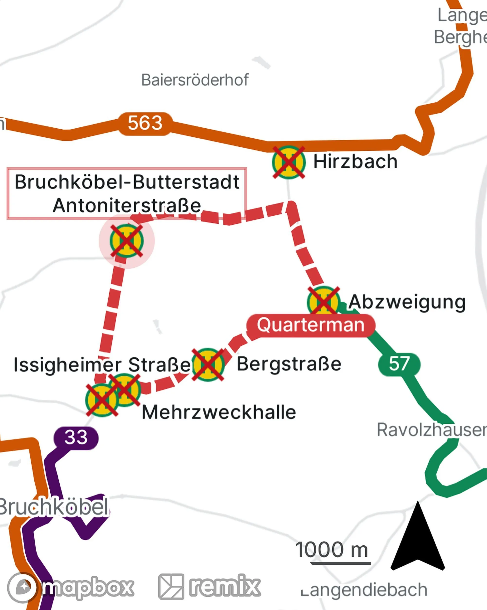Quaterman: Straßensperrungen entlang der Rad- und Laufstrecken