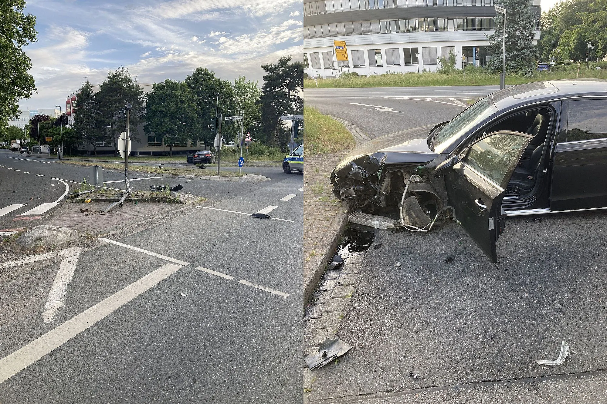 80.000 Euro Schaden bei zwei Unfallfluchten unter Alkoholeinfluss
