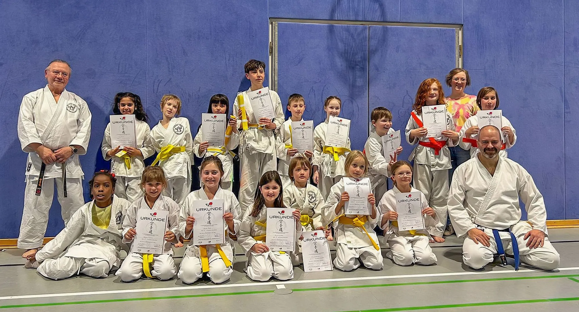 TV Oberrodenbach: Karate Prüfungen