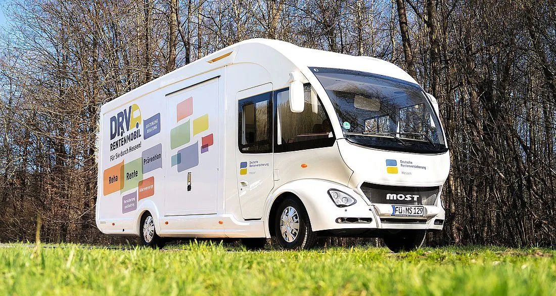 Das Rentenmobil tourt durch Hessen