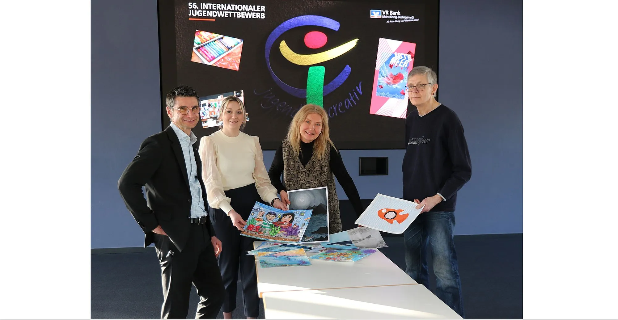 VR Bank Main-Kinzig-Büdingen kürt Sieger von Malwettbewerb „jugend creativ“