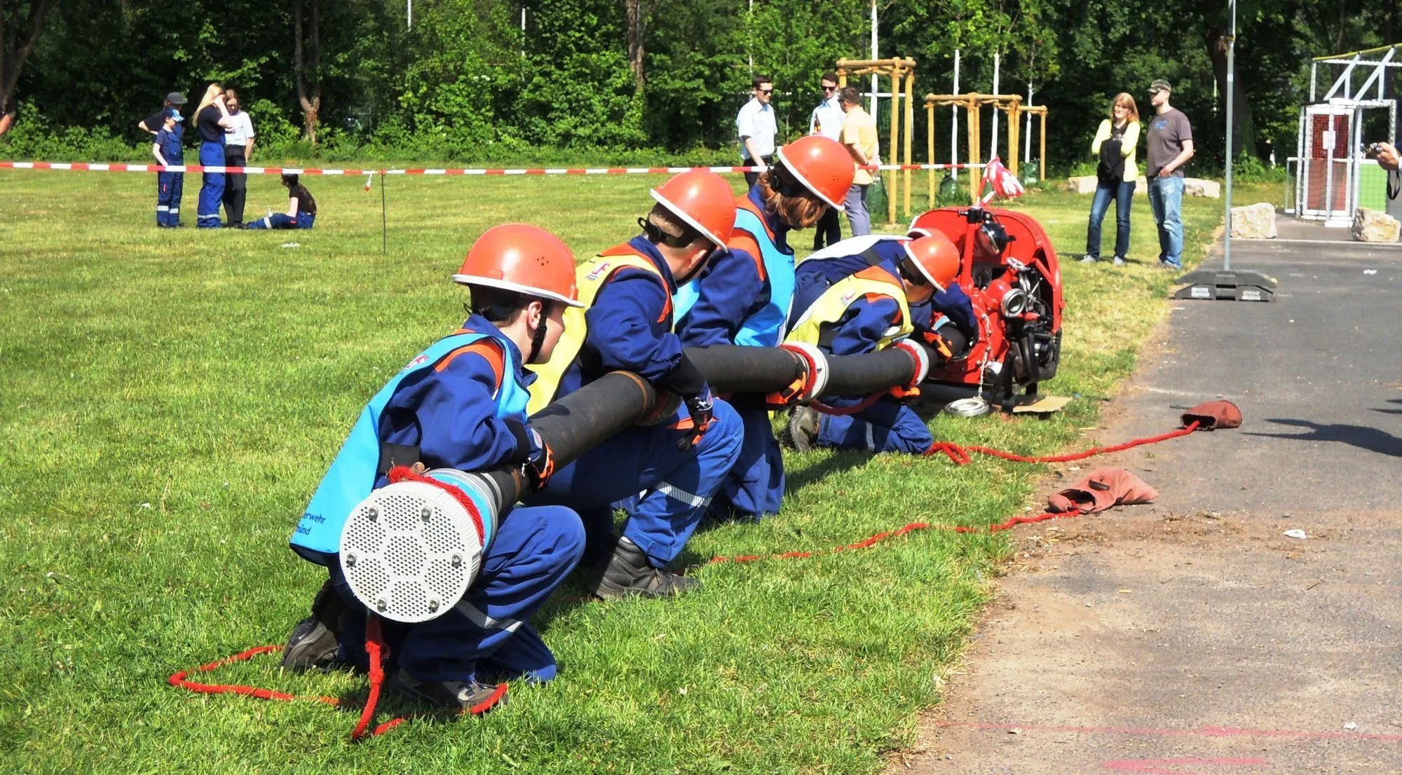 Spannende Wettkämpfe der Jugendfeuerwehren
