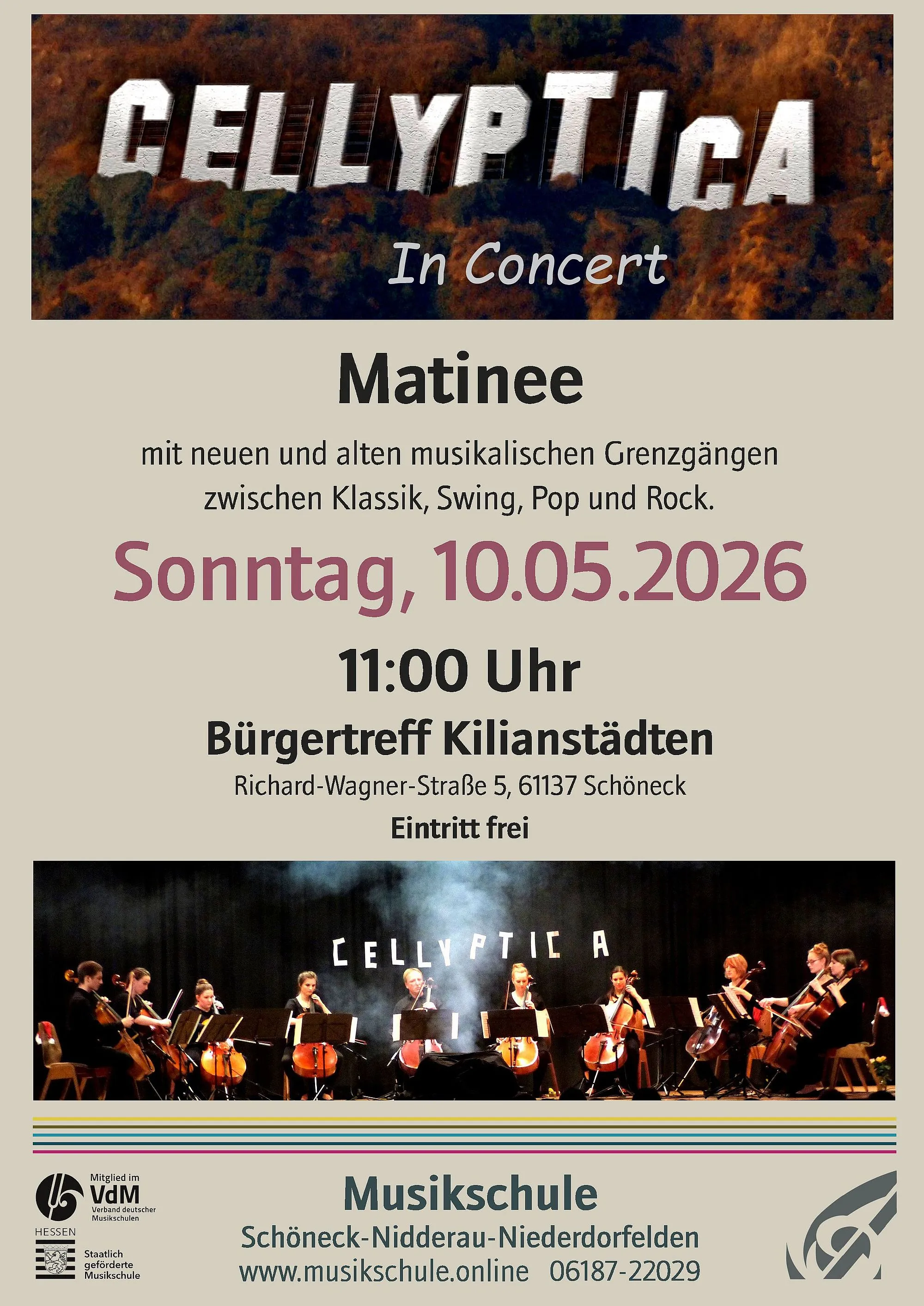 "22 Jahre Cellyptica": Celloensemble stellt neues Programm vor