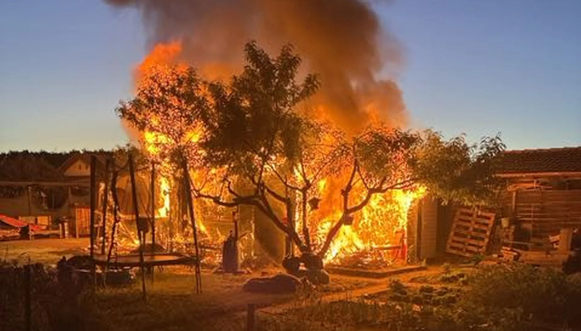 Hanau: Erneut Feuer in Kleingarten am Alfred-Nobel-Bogen