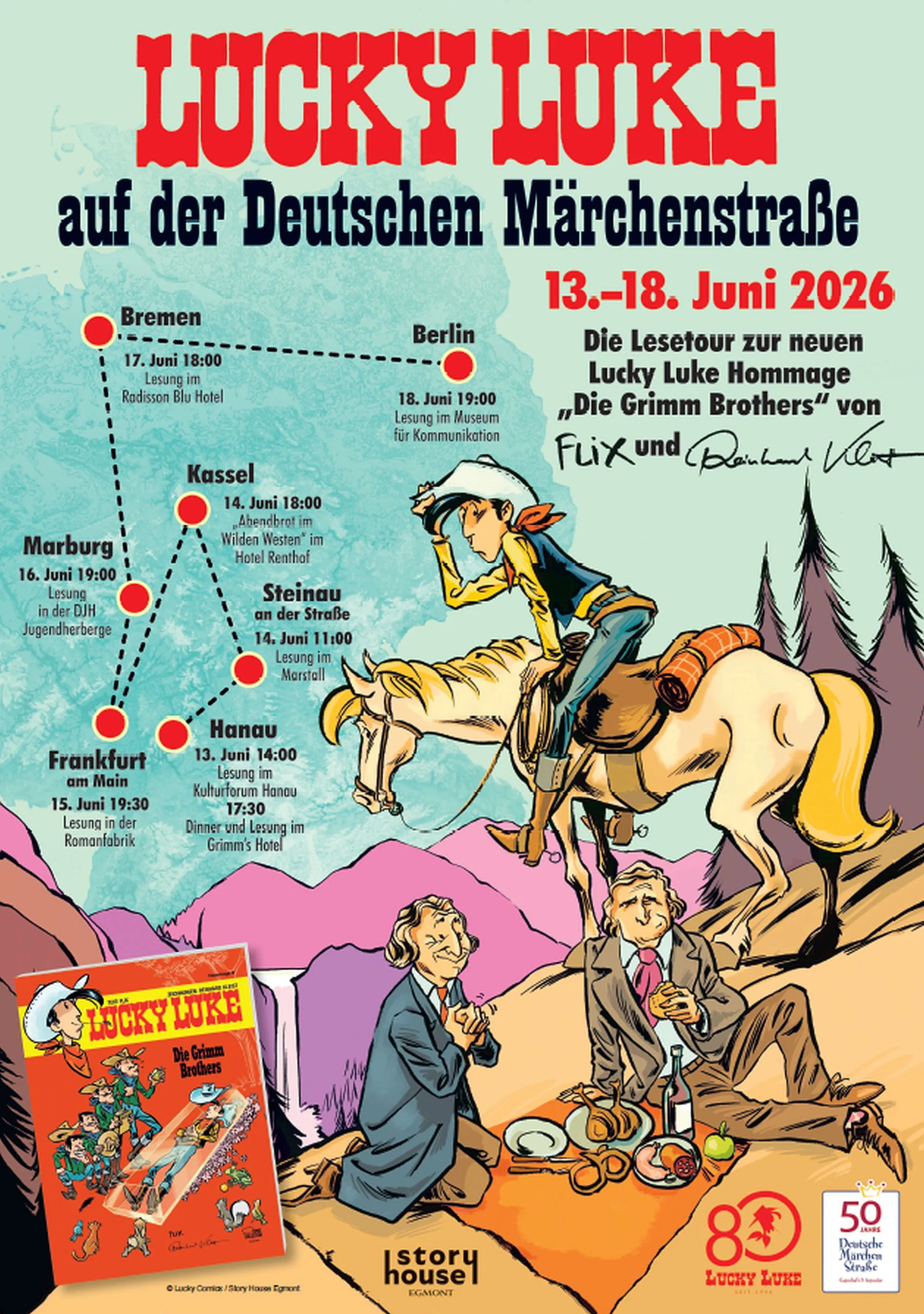 Lucky Luke trifft die Brüder Grimm