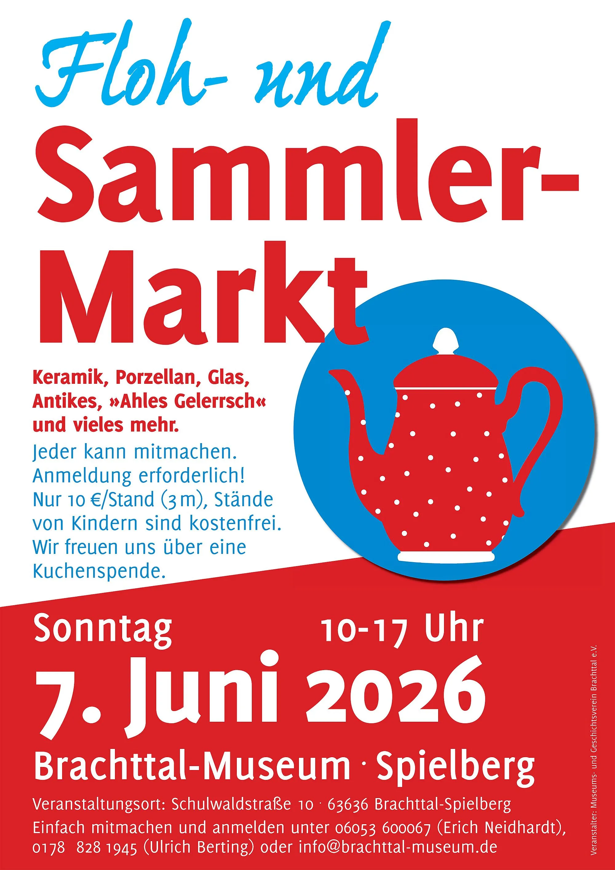 Floh- und Sammlermarkt rund um das Brachttal-Museum