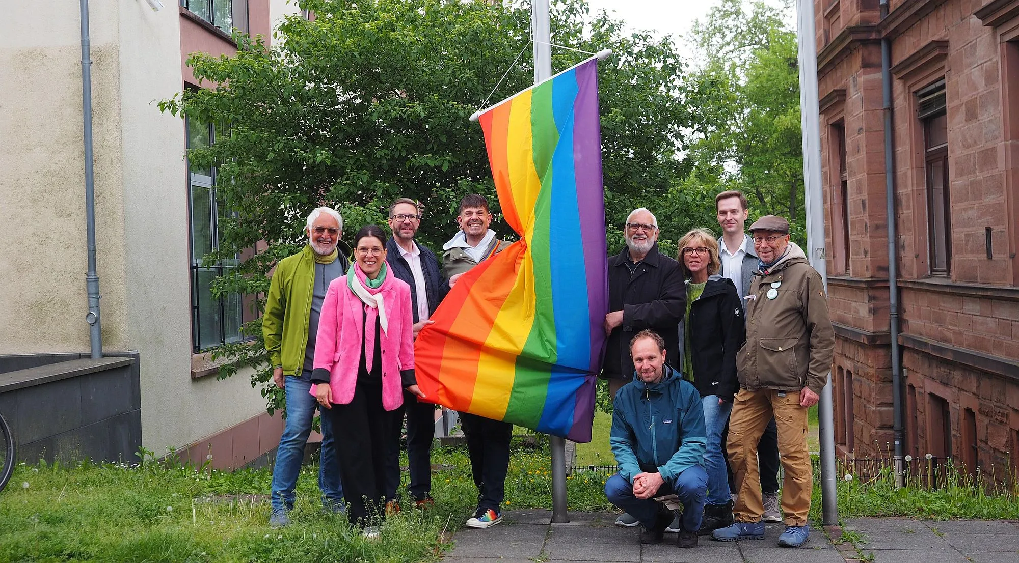 Kreisspitze setzt zum IDAHOBIT Zeichen für Offenheit und Respekt