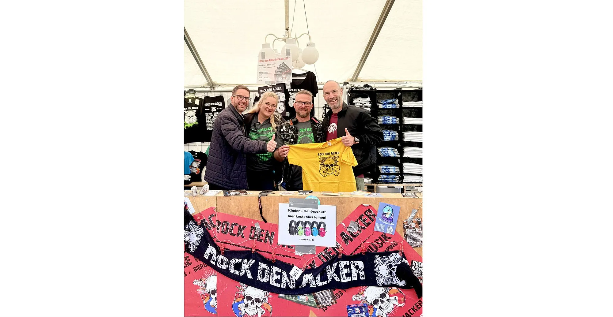 "Rock den Acker" bringt erneut hunderte Menschen zusammen
