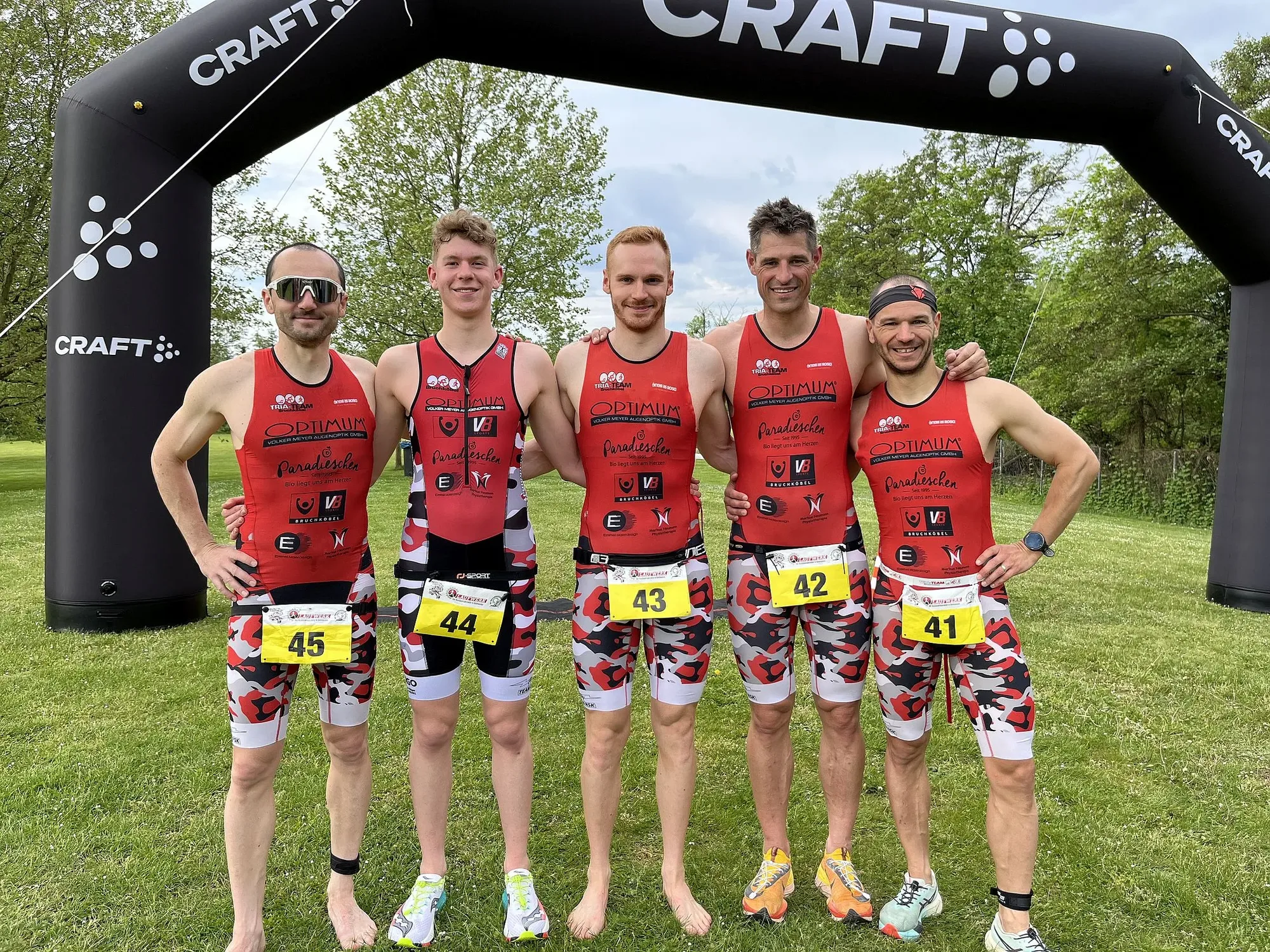 Kinzigtal-Triathlon: Tria-Team Bruchköbel im Mittelfeld