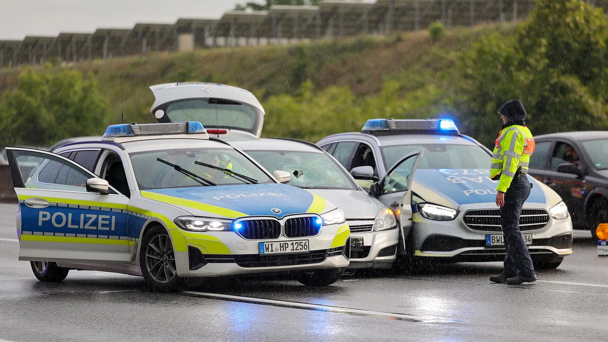 Hessen: Festnahme auf A5 nach Pkw-Raub